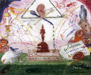 James Ensor Do nothing and Let Them Laugh oil